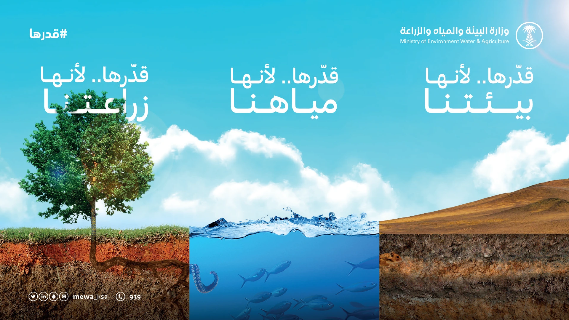Environment, Water & Agriculture